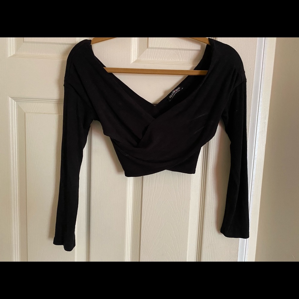 cross crop top